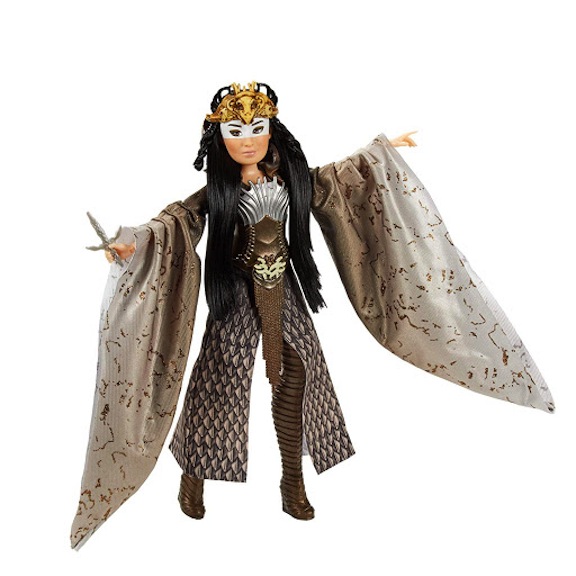 International star Gong Li plays a shapeshifting witch in the new Disney live-action movie. Naturally, Hasbro has made a doll in her likeness.