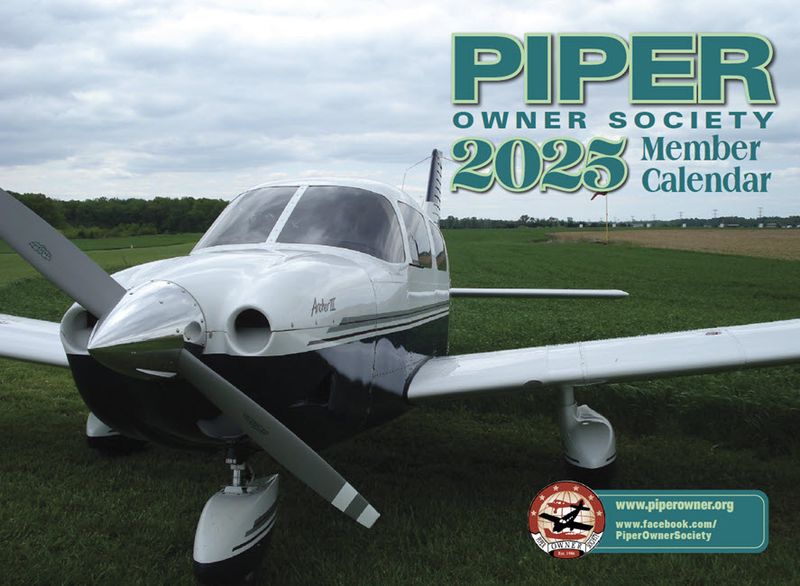 2025 Piper Owner Society Member Calendar 2025 Piper Owner Society Member Calendar