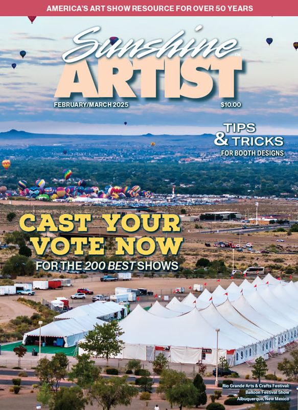 Sunshine Artist magazine - 3/2025