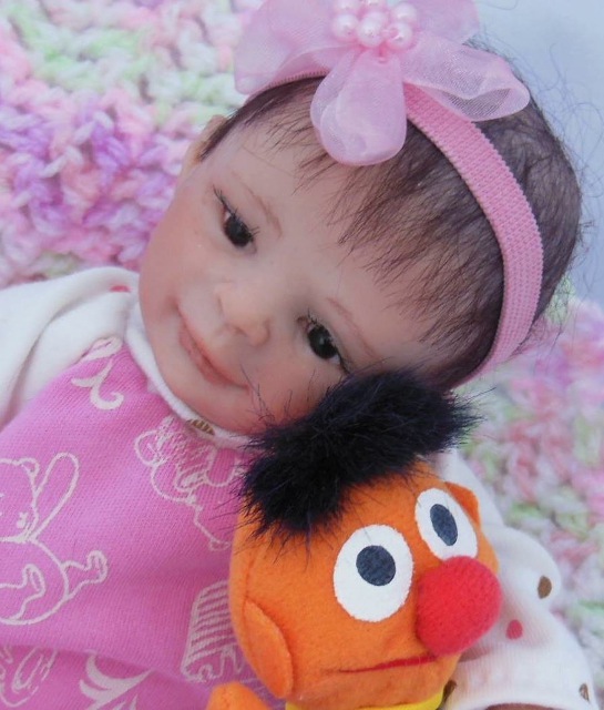 8-inch baby with Ernie doll