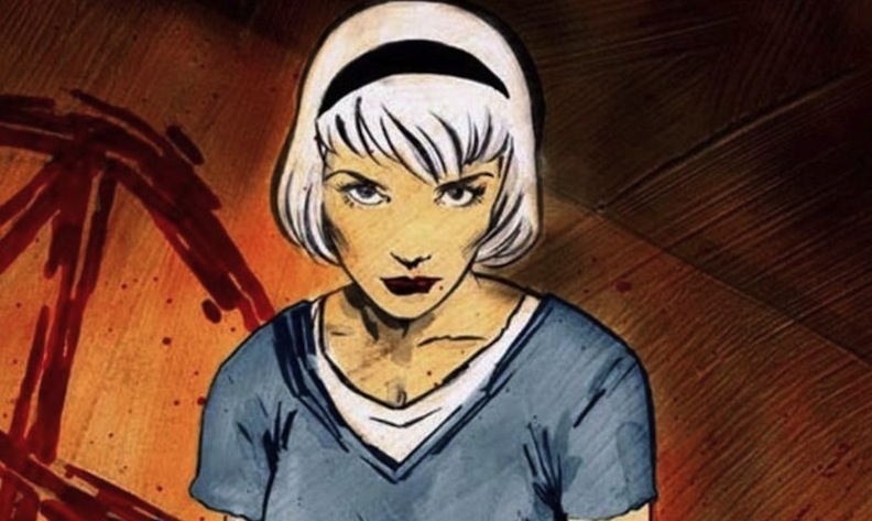 Chilling Adventures of Sabrina comic art