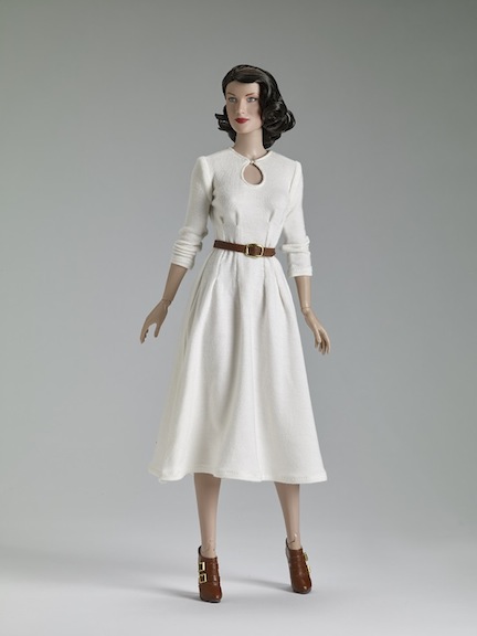Claire in Travelling Dress