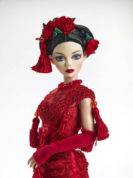 Close up of Evangeline Ghastly