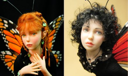 Poised for Flight: Linda Zalme’s OOAK Fairies