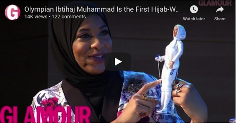 Glamour magazine has posted a video about the doll’s creation and reactions.