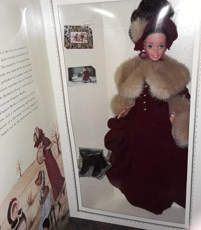 Victorian Elegance Barbie, issued by Hallmark in 1994.