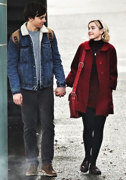 Harvey and Sabrina in Netflix new show