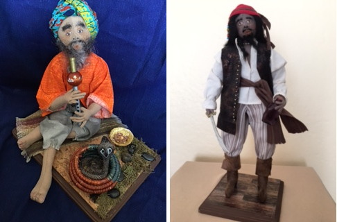 DOLLS Reader Creates Cloth Characters, Poems