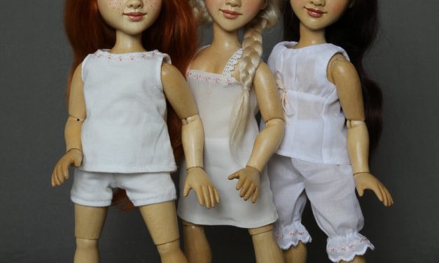 Little Wooden Wonders: Designer Marlene Xenis Creates Eco-Friendly BJDs
