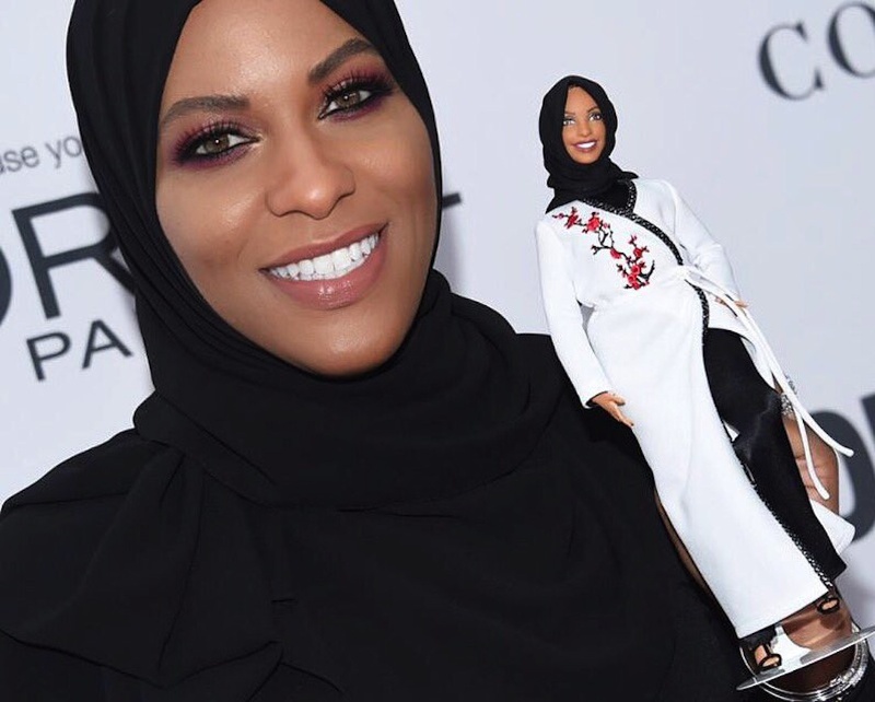 She changed her doll into a dress by @louellashop, Courtesy of Muhammad’s Twitter