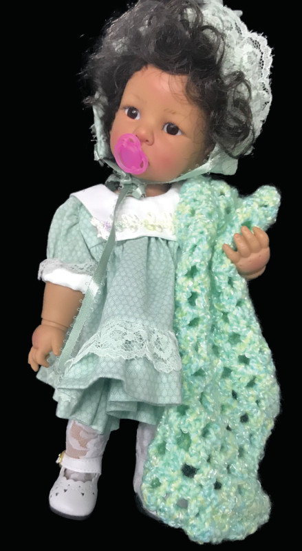 Me and My Blankie, a doll by Beverly Stoehr