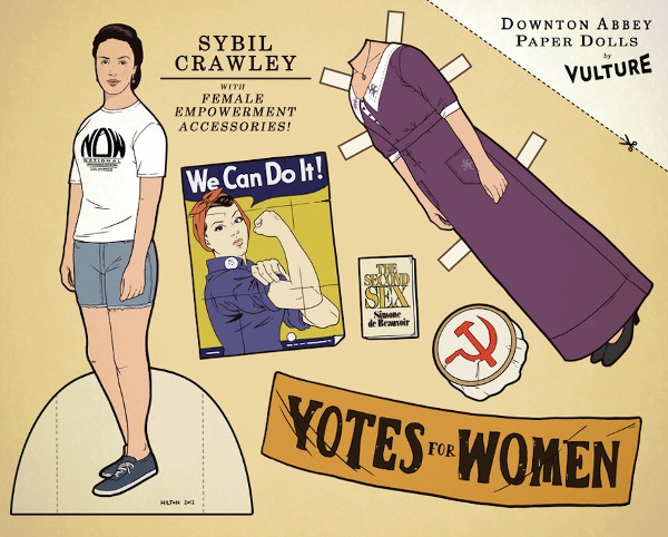 Illustrator Kyle Hilton turns pop-culture icons into real paper dolls
