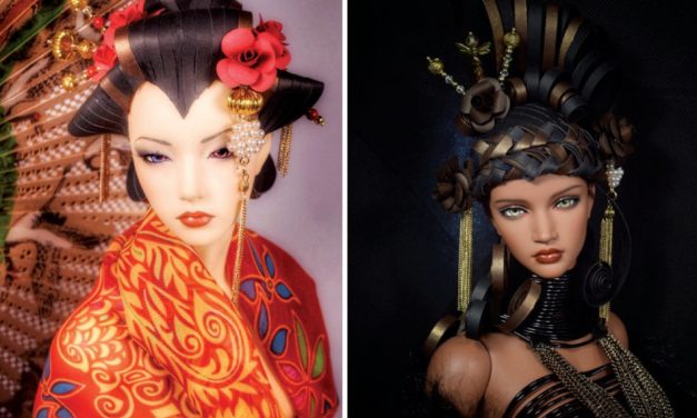 Crowning Glory: Tamika Spencer creates amazing doll wigs from paper