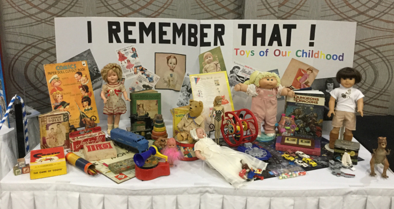 A retrospective of beloved toys from the past was unveiled at the Wichita Doll Show’s first outing.