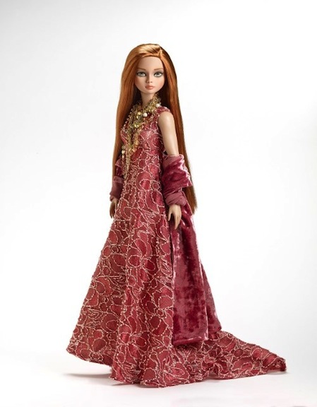 Wistful Rose sleeveless gown