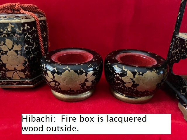 Scale models of household goods for a Hina Ningyo display.