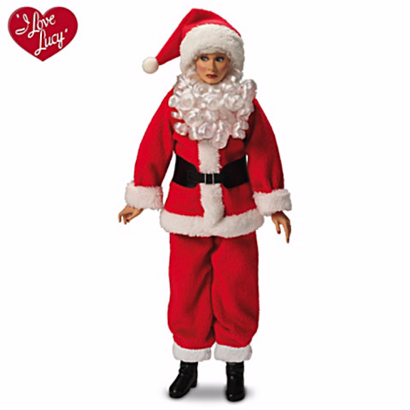 Lucy as Santa from Ashton-Drake